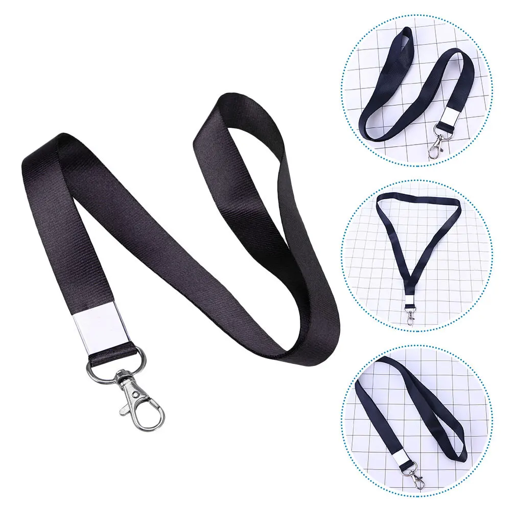 

5Pcs Id Lanyard Badge Holder Breakaway Safety Clasp Sturdy Keychain Cord for Teachers Professionals Students Daily Use