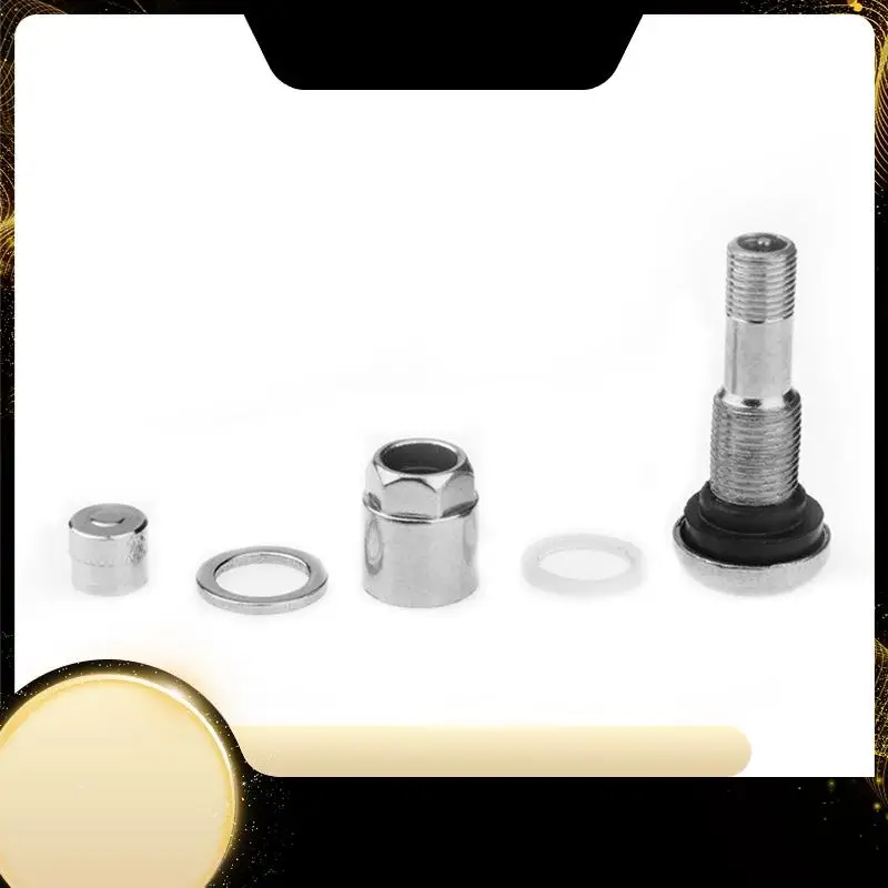 

10 шт., цельностальные клапаны для вакуумных шин из нержавеющей стали TR525, металлические клапаны, американский рот-A74F