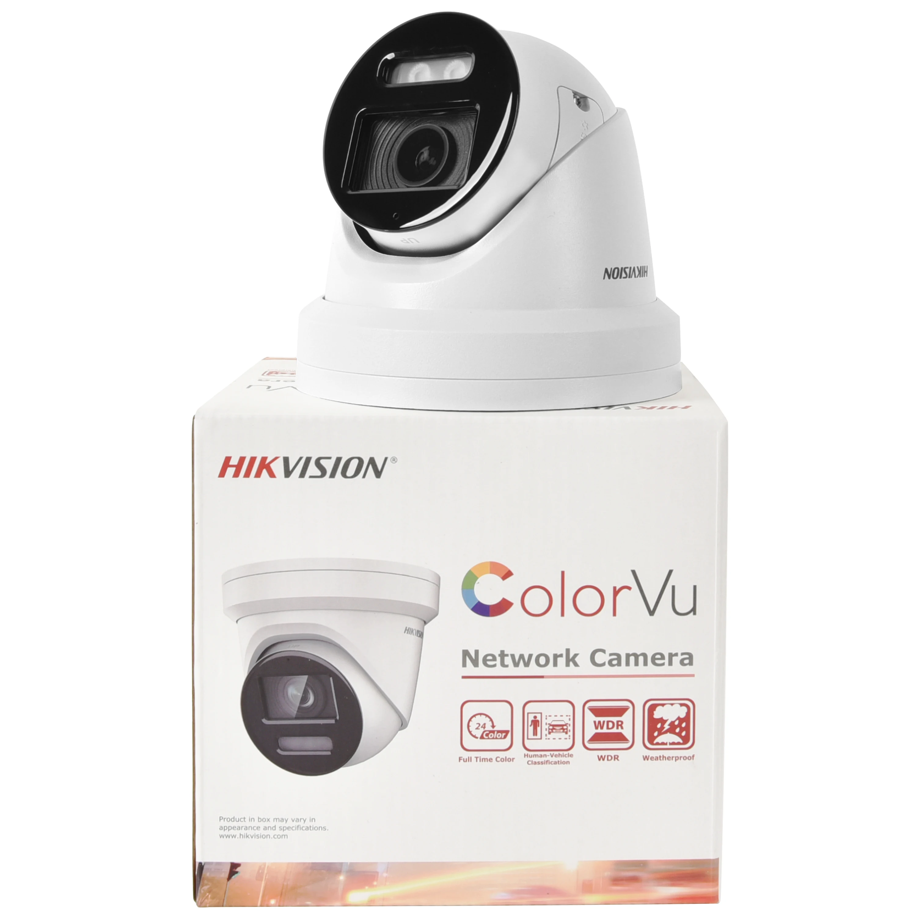 Hikvision Original 4K Color IP Camera DS-2CD2387G2-LU 8MP Turret ColorVu CCTV Camera 24/7 Colorful Image Built-in Mic Audio IP67