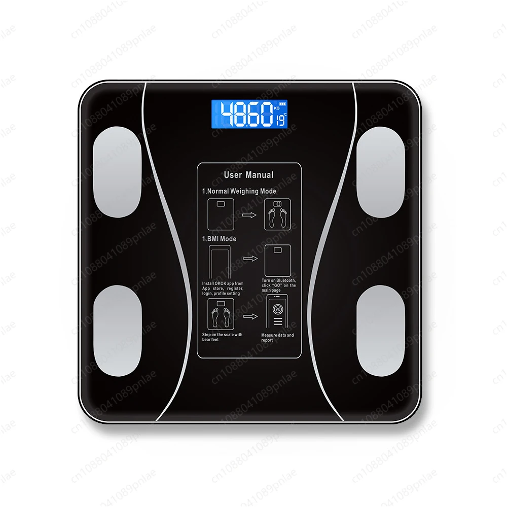 Digital Body Fat Scale Smart Wireless Bathroom Scale Body Composition Analyzer