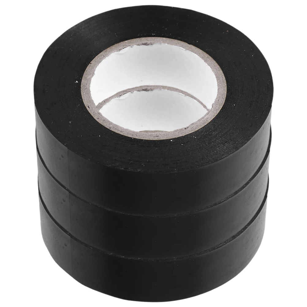 

3 Rolls Electrical Tape Set Insulation Electrical Tape 15mmx10m Heat Resistant Adhesive Wire Automotive Industrial
