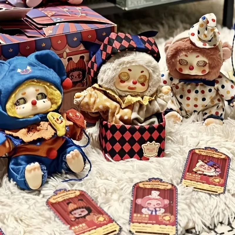 

Новое поступление, цирковая серия, слепая коробка, игрушка, украшение для рабочего стола, милая аниме-фигурка, кавайная загадочная коробка, модель, подлинная в наличии