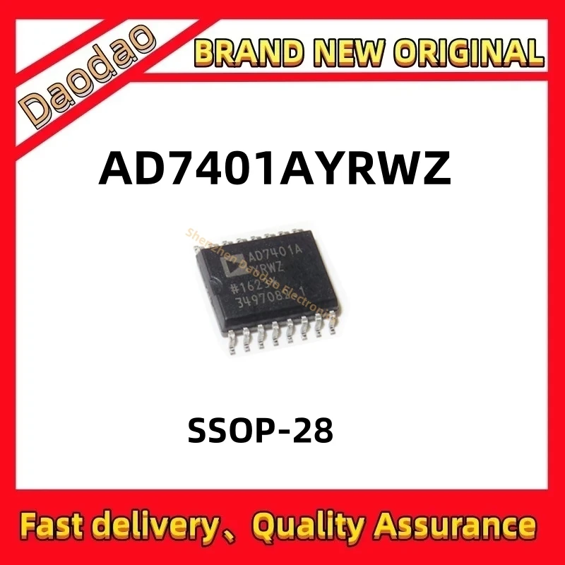 

Quality New AD7401AYRWZ AD7401 AD IC SSOP-28