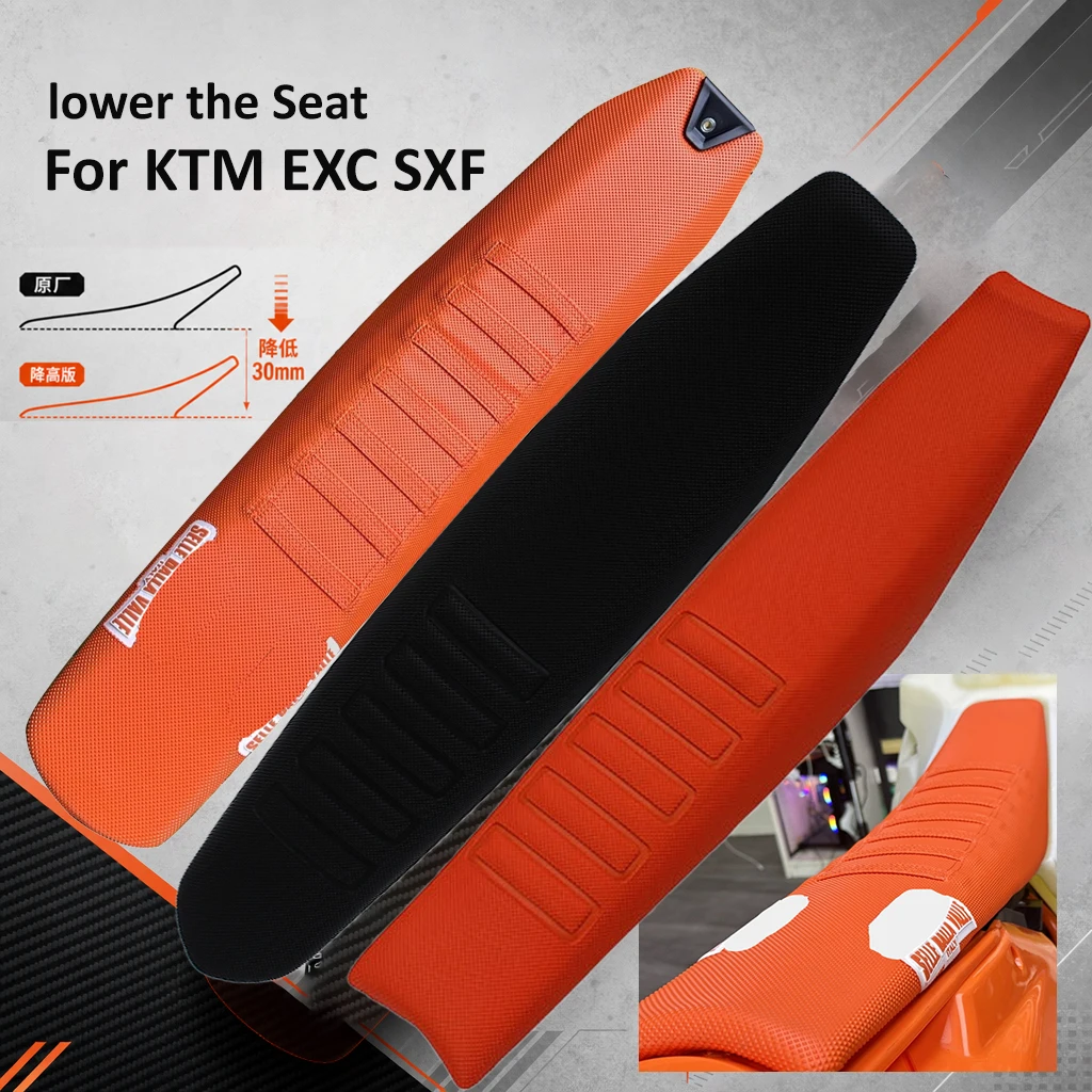 

moto Seat Assembly Anti-slipFor KTM EXC EXCF SX SXF XC XCF XCW XCFW 125-500 2017- 2025 Enduro motorcycle Lower seat cushion250
