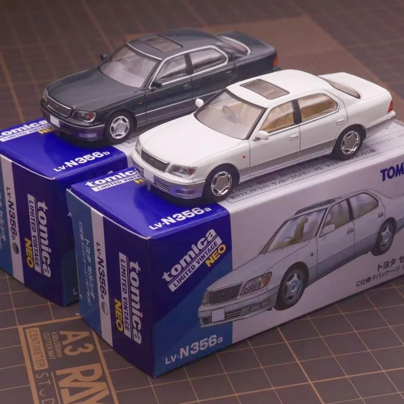 Tomica Diecast Car Model 1 64 Scale Alloy Lv N356d Toyota Celsior Limited Vintage Neo Collectible Ornament For Hobby Collection