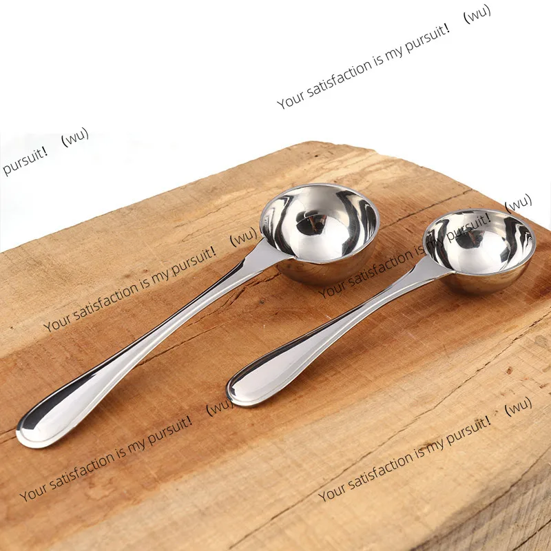 One-piece molding, stainless steel measuring spoon, coffee beans, coffee powder, milk powder, tea powder,measuring spoon 15/25ml