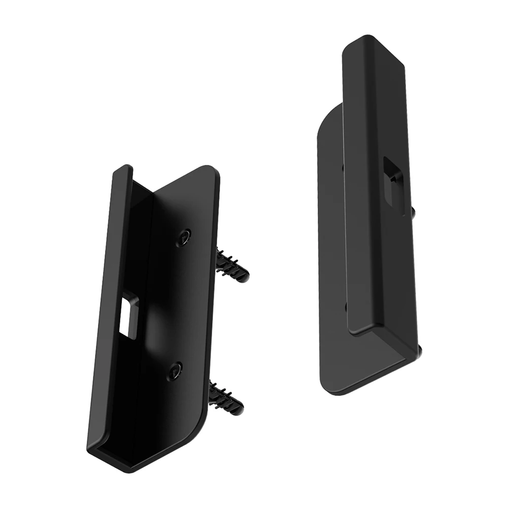 2 ชิ้น Universal ติดผนังแท็บเล็ตผู้ถือคงที่โดยกาวหรือสกรูสําหรับแท็บเล็ต/โทรศัพท์มือถือ/ e-Reader/รีโมทคอนโทรล