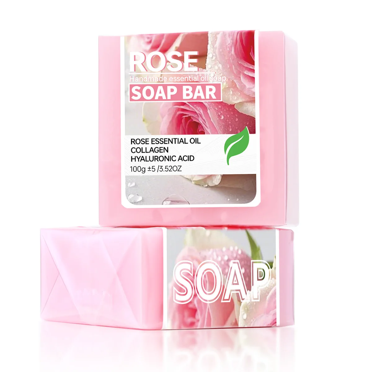 Sabonete de óleo essencial de purê de geléia de frutas de morango sabonete artesanal, limpeza, lavagem facial e sabonete de banho, sabonete com fragrância frutada, suita