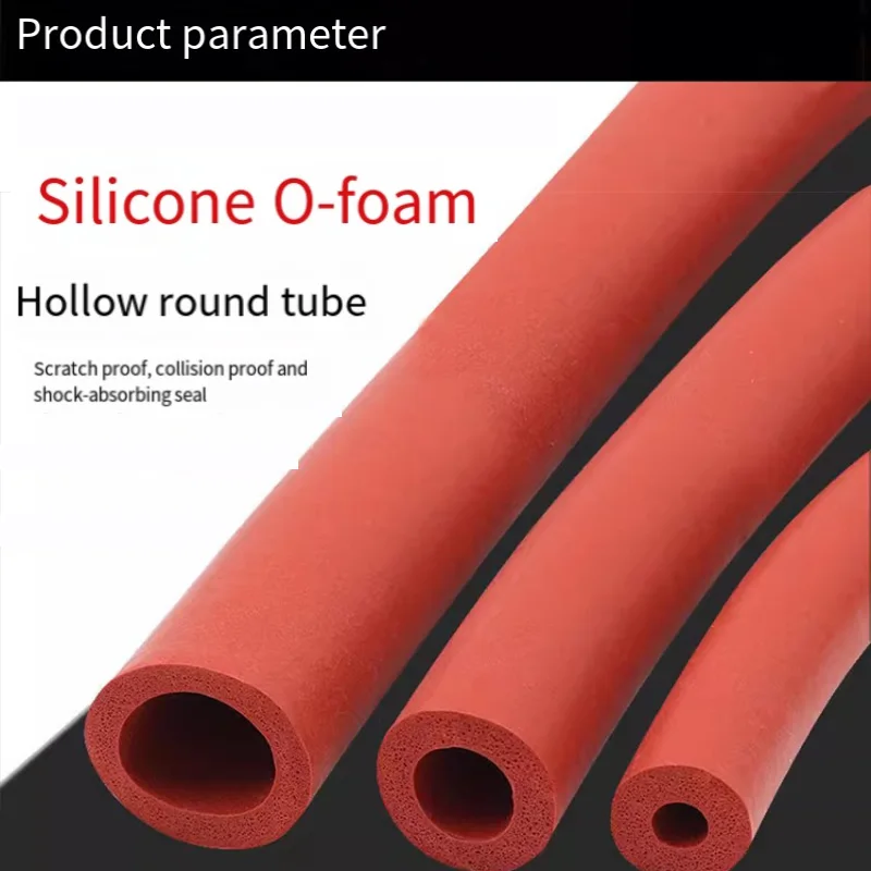 

Oven Steam Door Window O Shape Silicone Sealing Strip High Temperature Foamed Rubber Bar High Quality Weatherstrip Parts