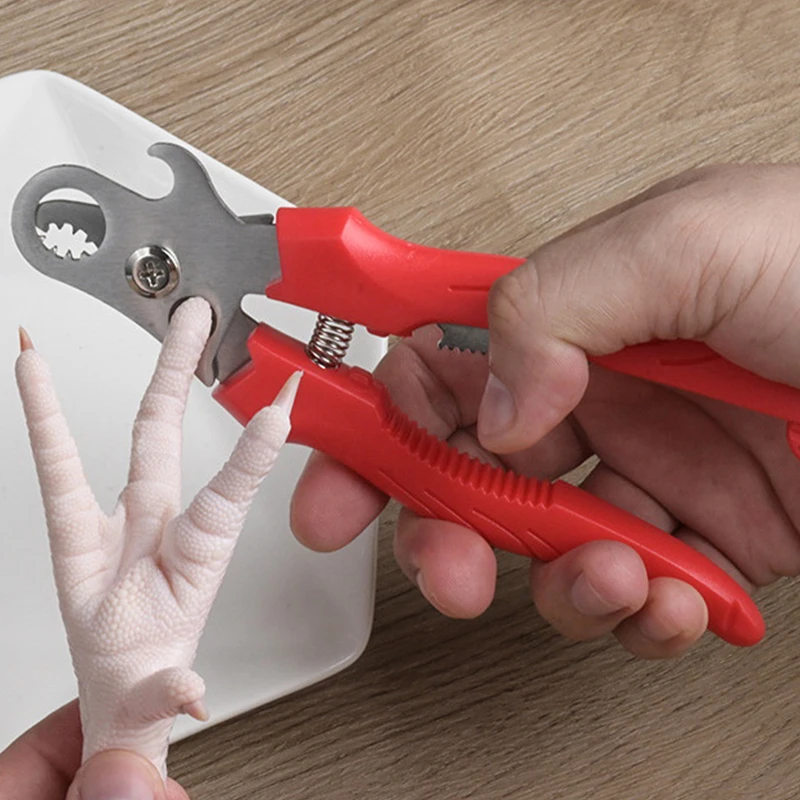 Snail Tail Cutter With Bottle Opener Professional Snail Scissors Pliers No Slippage Field Snail Scissors Seafood Tool