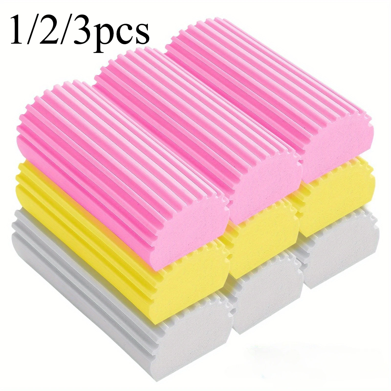 Magical Dust Cleaning Sponges PVA Sponge Damp Clean Duster Sponge for Blinds, Glass, Baseboards, Radiators, Window Track Grooves