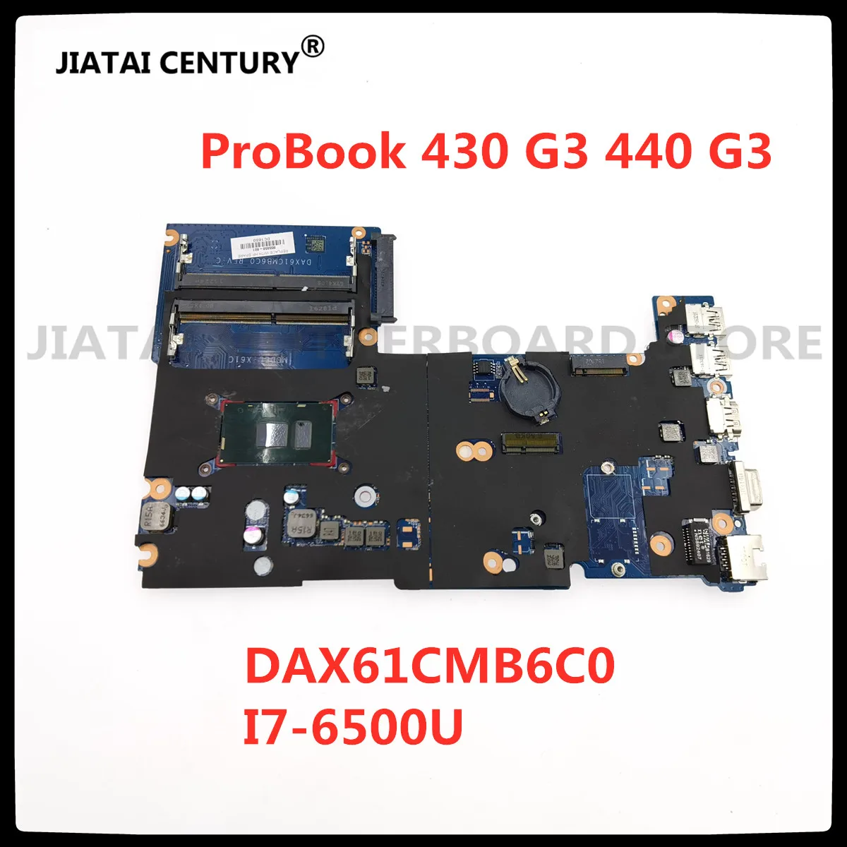 

For HP ProBook 430 440 G3 X61C Laptop motherboard DAX61CMB6C0 DAX61CMB6D0 With i7-6500U DDR4 855658-601 855658-001 100% TEST OK