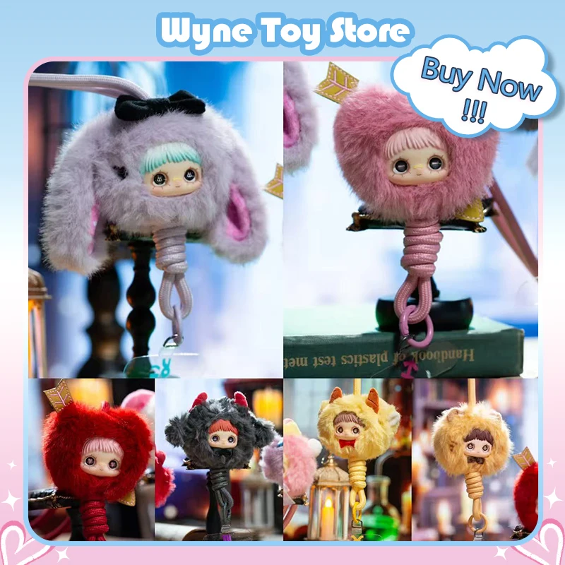 

Официальная серия гороскопов MayMei, слепая коробка, виниловая плюшевая игрушка, фигурки аниме, кукла, мягкий брелок, ремешок для мобильного телефона, подарок