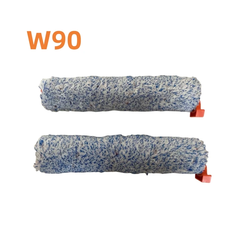 2pcs Main Brush Roller Brush for ILIFE W90 Cordless Wireless Dry Cleaning Smart Washing Mop Vacuum Cleaner Spare Accessories