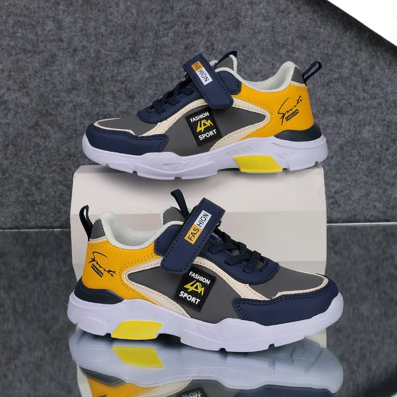 

2025 Лидер продаж, легкая детская спортивная обувь, удобные мягкие кроссовки для бега, осенняя модная уличная повседневная обувь