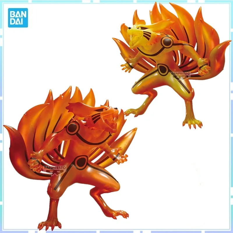 

Bandai Original BANPRESTO Anime Naruto Shippūden Kurama Kyuubi PVC Action Figure Model Collectible Toy Gifts