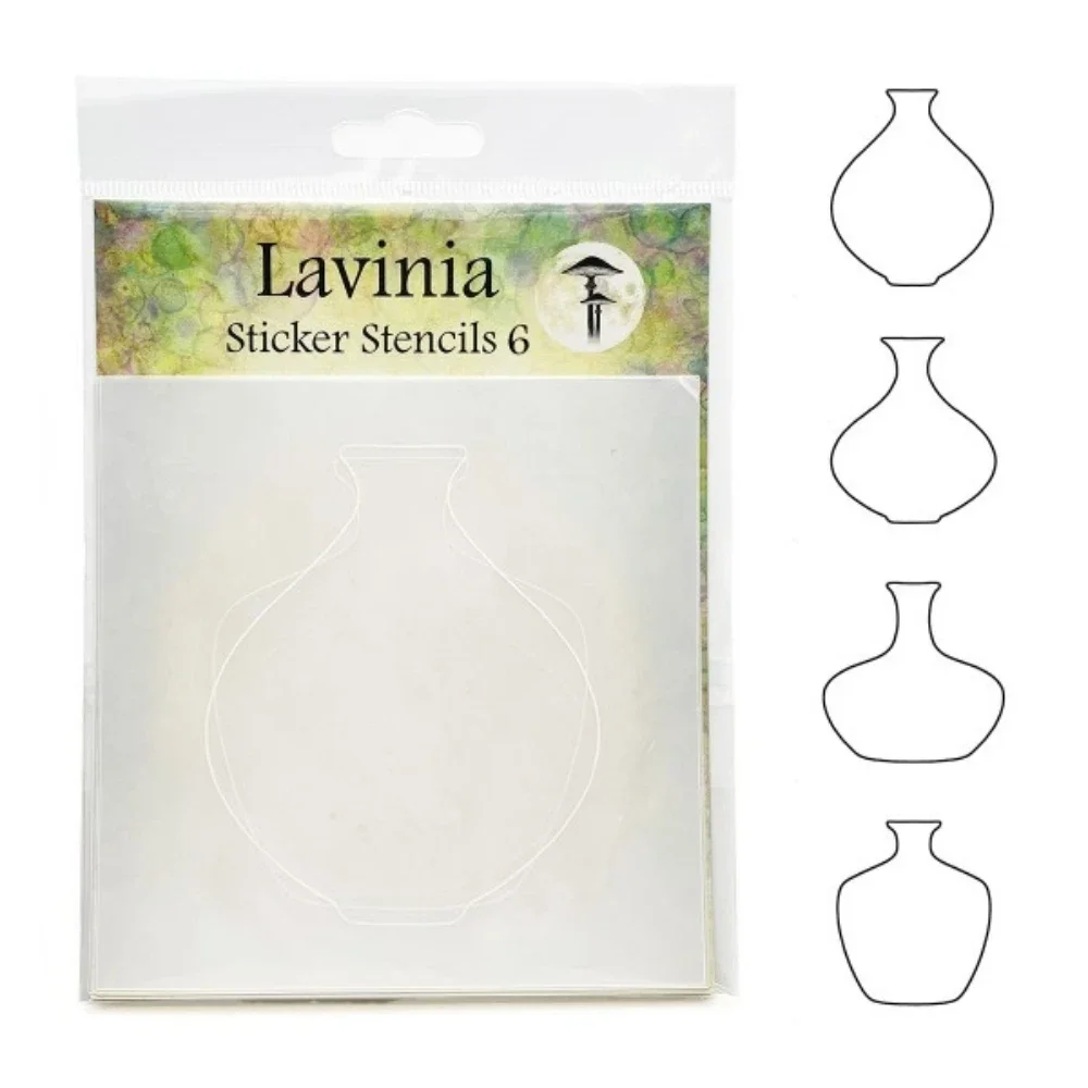 

Bottle Layering Stencils 4PC for Scrapbooking Photo Album Decorative Embossing DIY Handmade Paper Cards Crafts 2024 New Arrivals