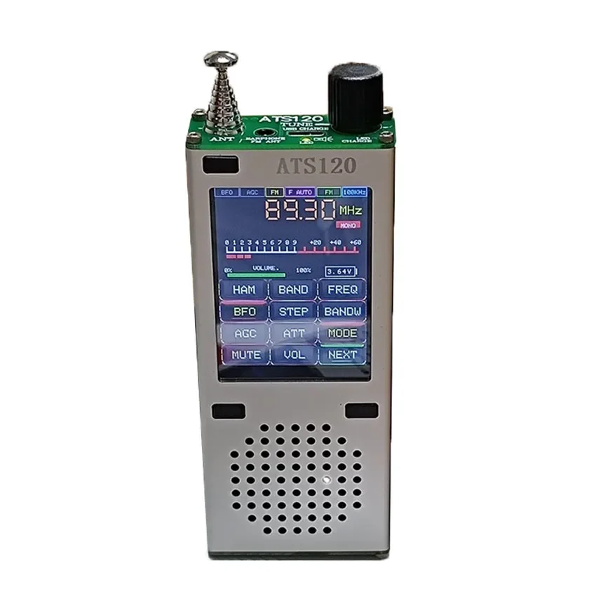 Portable ATS120 Receiver Bluetooth SSB FM RDS 64-108MHz AM LSB USB All Band Radio Receiver  Extended Antenna ATS100 ATS200 Radio