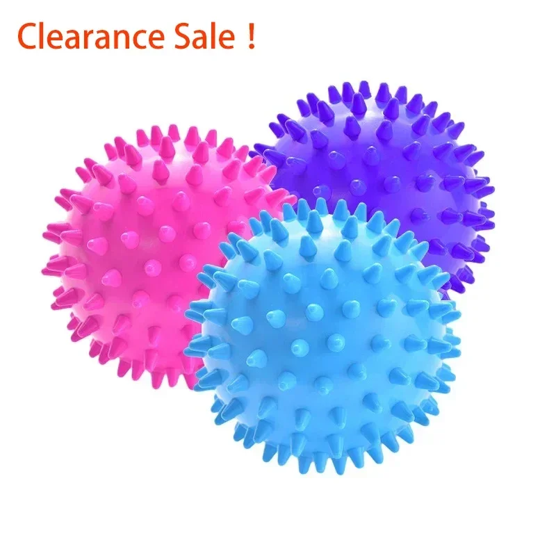 Mini 7cm PVC Massage Balls Roller Yoga Fitness Product Muscle Relax Fascia Trigger Point Hand Foot Spine Acupressure Therapy