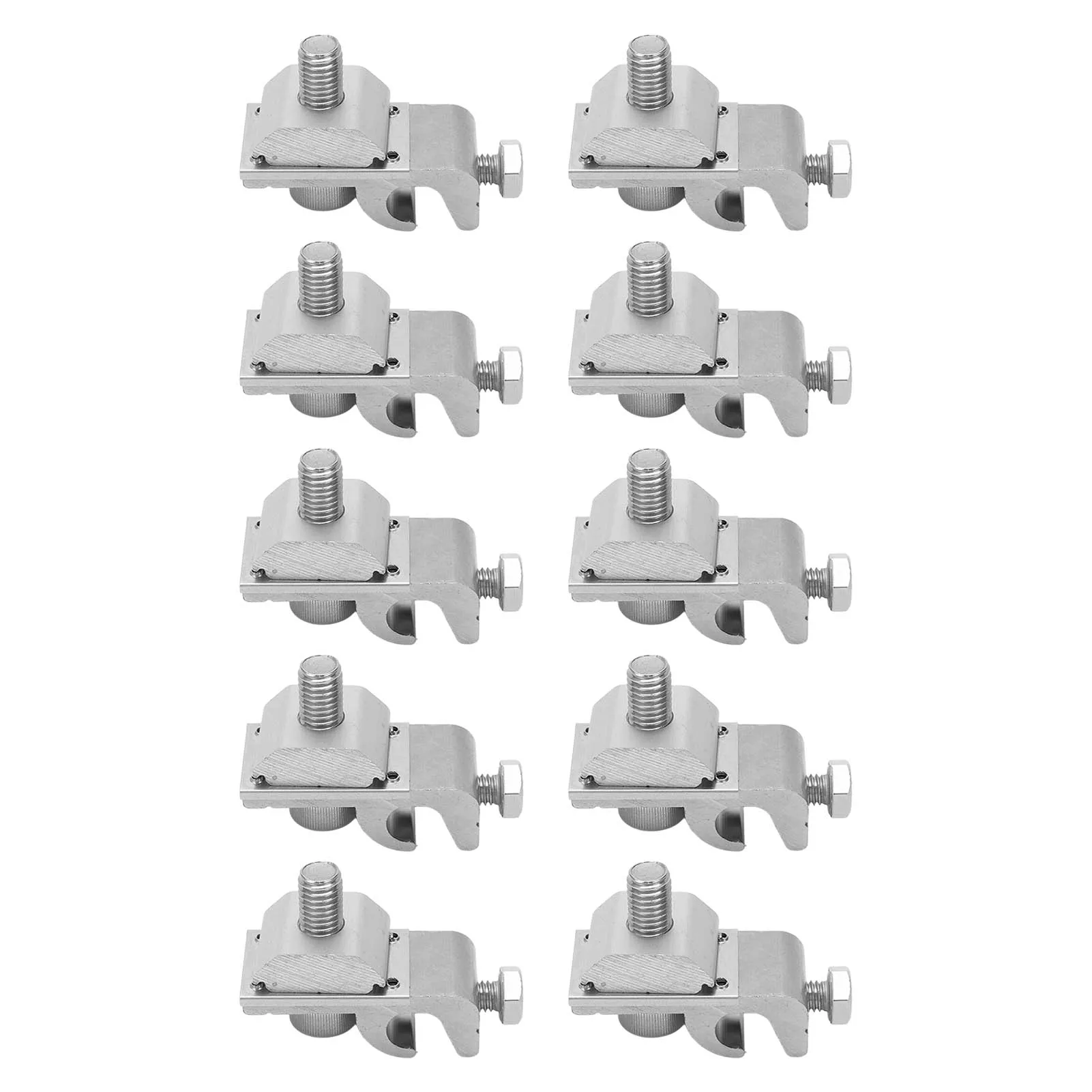 Solar Mounting System Grounding Clip Lug Bracket Clamps Photovoltaic Support Parts Solar Panel Mounting Bracket Clamps