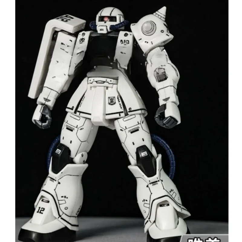 XINGDONG HG 1/144 Kit de modelo de montagem Lobo Branco MS-06R-1A Zaku 2 SongyongZhen Coleção Action FIgures Robô Modelo de brinquedo de plástico