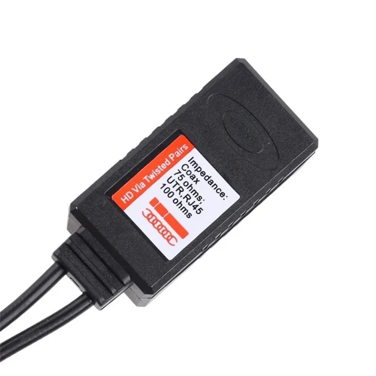 

*A14E 10 пар BNC к RJ45 пассивного видеопитания + балун-трансивер для камеры видеонаблюдения, видеобалун с питанием Rj45