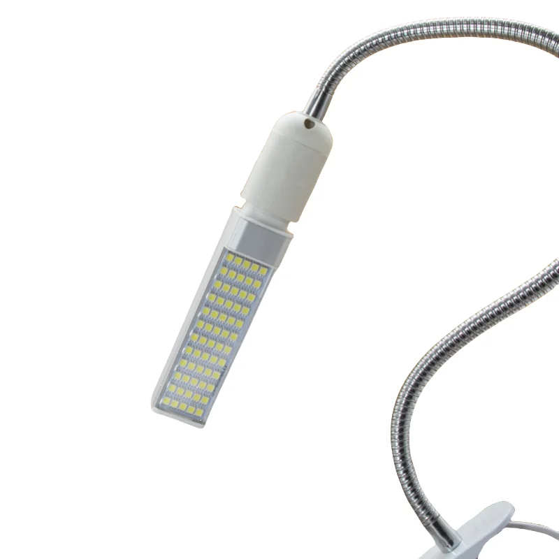LED-Wartungsschreibtischlampe, Handy, Schweißen, Mechaniker, Werkbank, Clip-Scheinwerfer, Maniküre, 24 W, superhelles, helles Licht