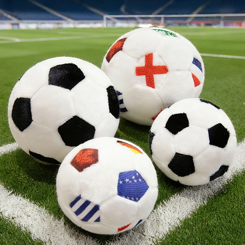 

Милая реалистичная плюшевая игрушка в форме футбольного мяча – идеально подходит в качестве реквизита для игр, подарка на мероприятие или мягкой игрушки в спортивном стиле.