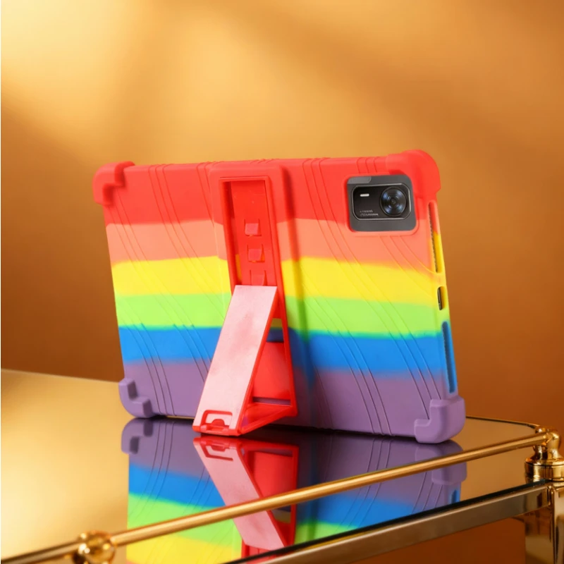 Soft silicone full body Protector For DOOGEE Tab E3+ Tablet PC Case 12 inch Tablet Safe Shockproof  Stand Cover