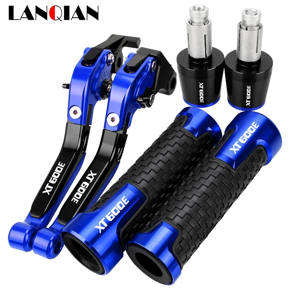 

For YAMAHA XT600E XT 600E 600 E 1990-2006 Motorcycle Accessories Handgrips Extendable Brake Clutch Levers Handlebar Grips Ends