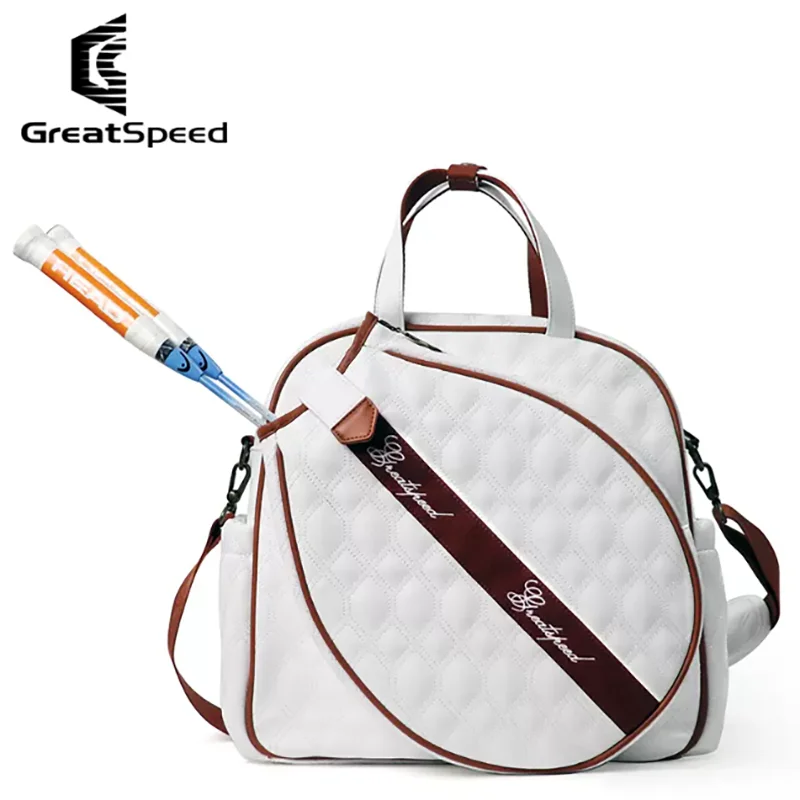 2024 New Greatspeed Tennis Badminton Raquet Sports Bag Men Women Adult Racket Pack Can Hold 2 Rackets