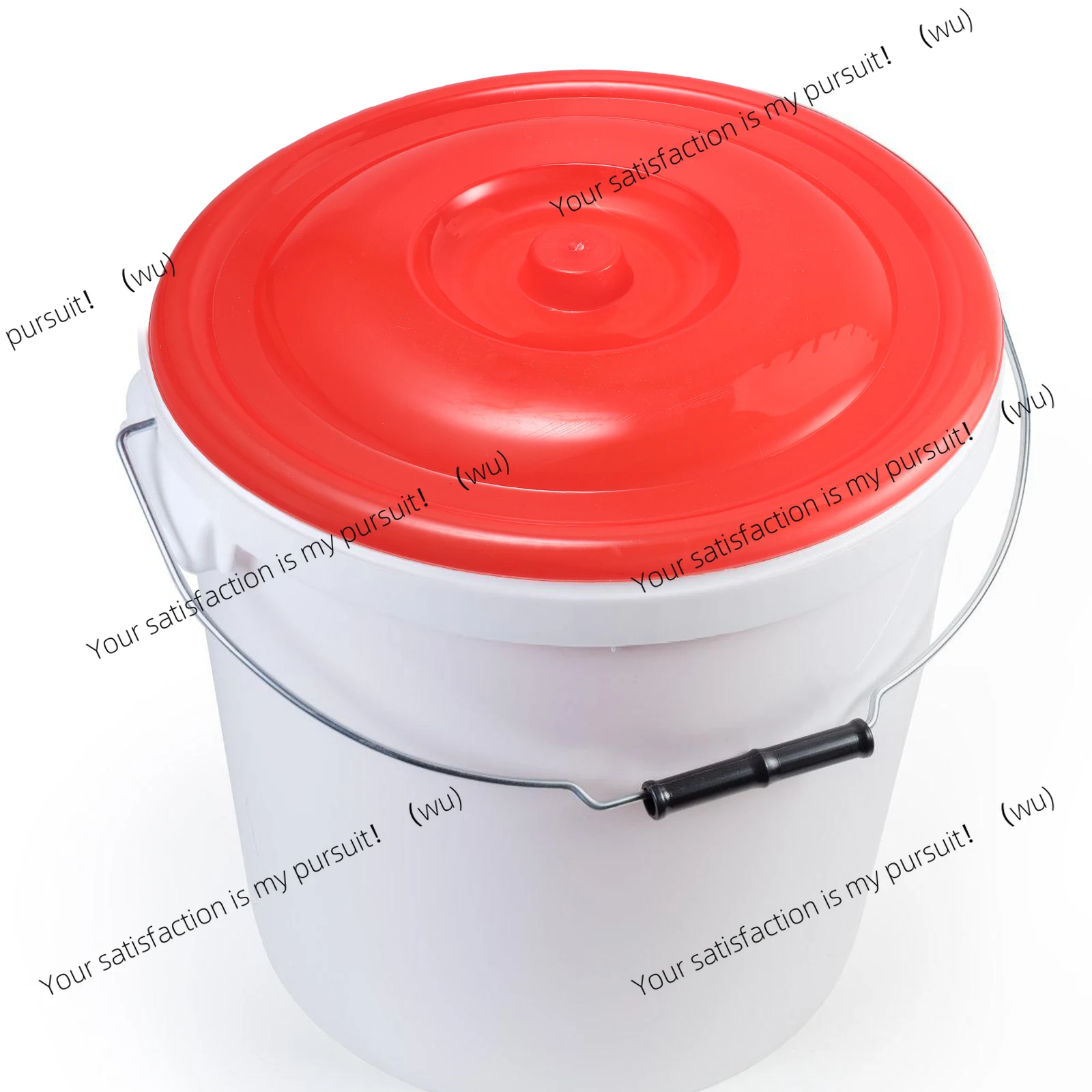Trash can plastic lid, round large replacement trash bag, outdoor public place tools