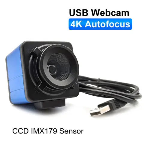 4K Webcam 8MP IMX179 USB Autofocus Living Stream Camera OTG UVC Plug and play PC Video BOX Camera for Youtube/Tiktok/OBS
