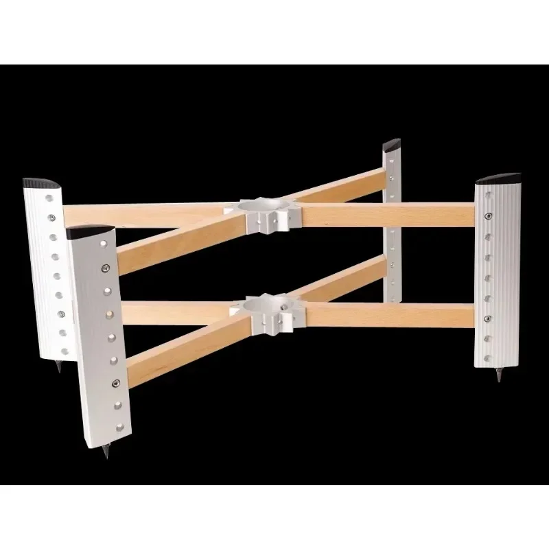 B-1334 Audio Amplifier Rack Cabinet, Home Theater Lift Type Equipment Storage Shelf for Living Room