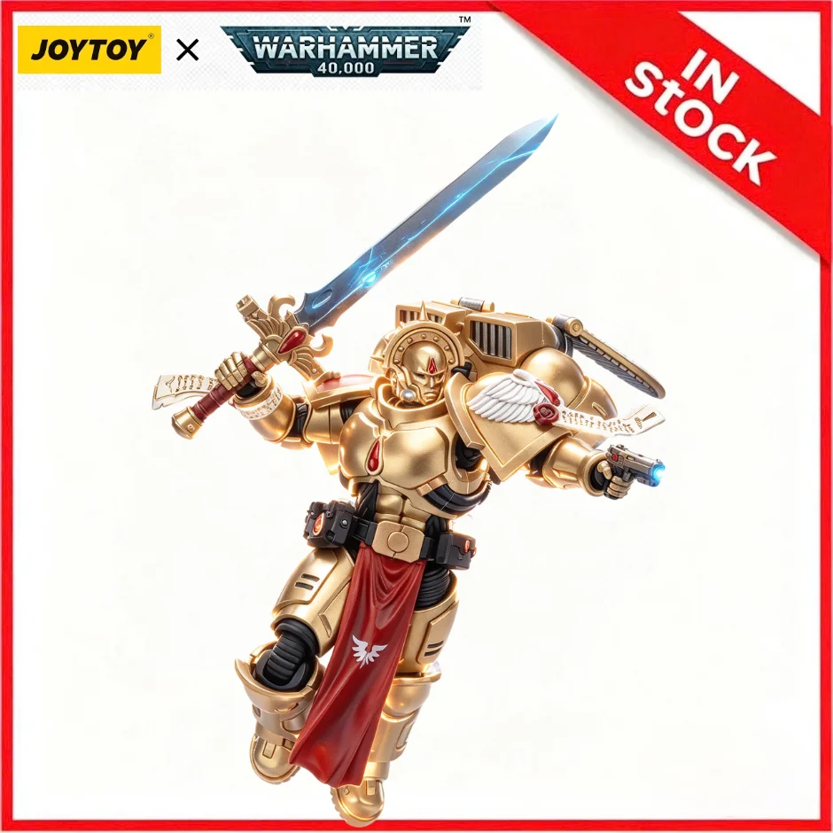 【ZW】JOYTOY Warhammer 40K 1/18 Action Figure Blood Angels Sanguinary Guard 1
