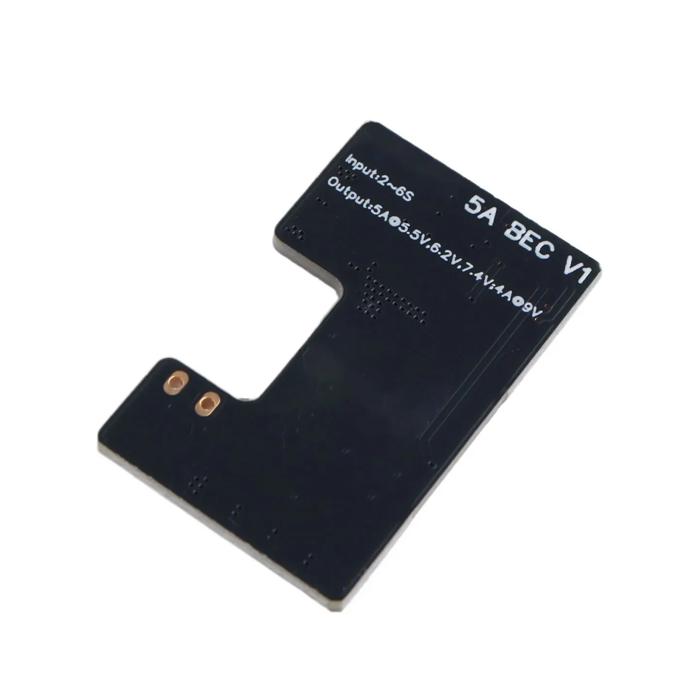 1Pc 5A BEC Voltage Regulator Module 5V 6.2V 7.4V 9V Output For 2-6S Battery Fixed Wing RC Power Supply