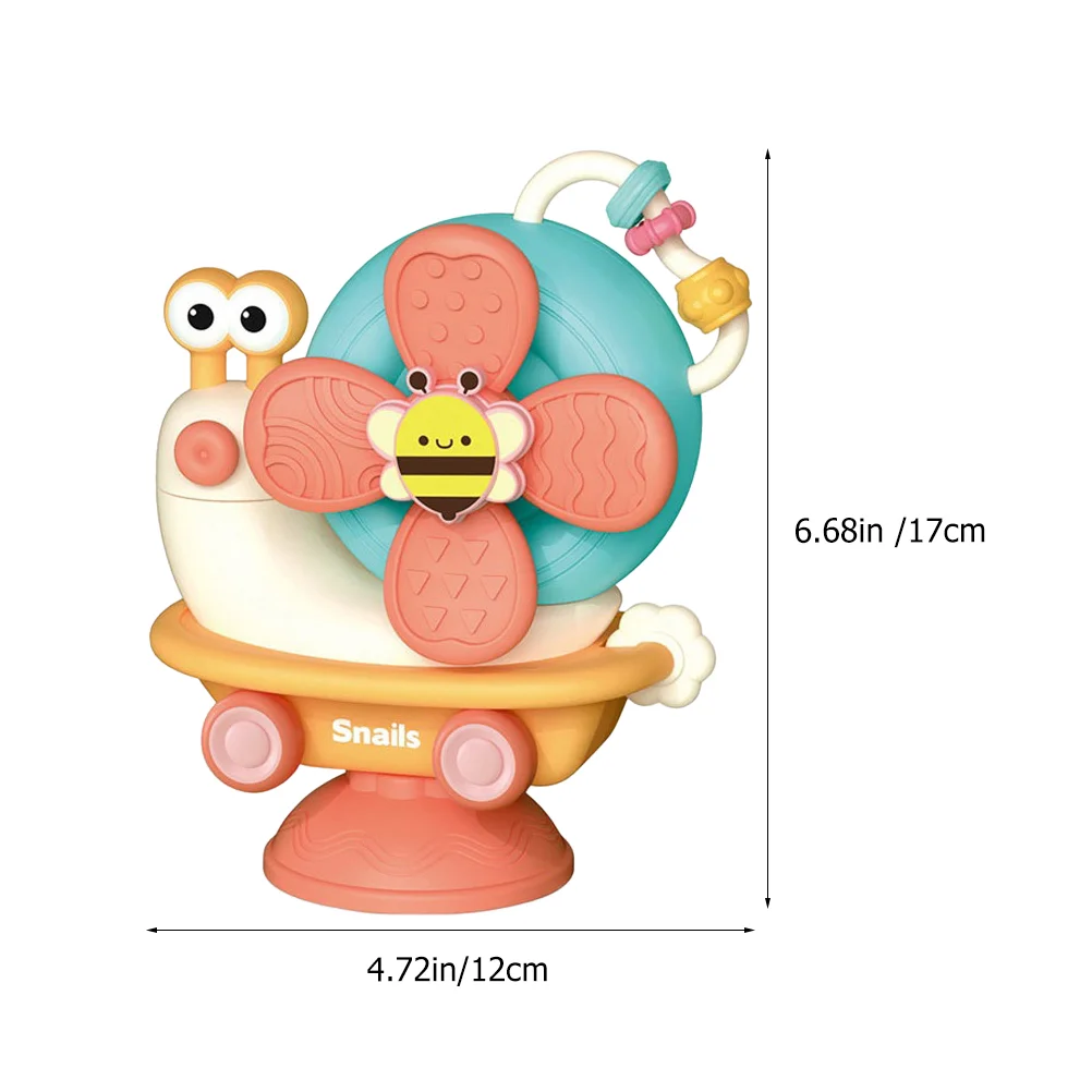 High Chair Toy Kids Bath Toys Fine Motor Skills Baby Windmill For Highchair Toddler Suction With Cup