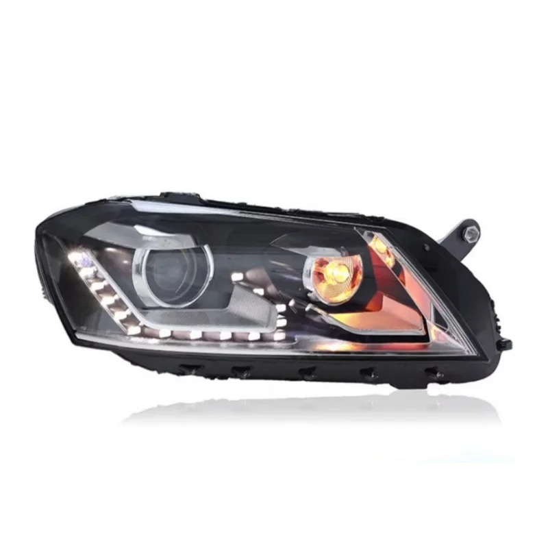 LED Headlight for Volkswagen vw Passat b7 12-16 Modified Daytime Running lamp Turn signal