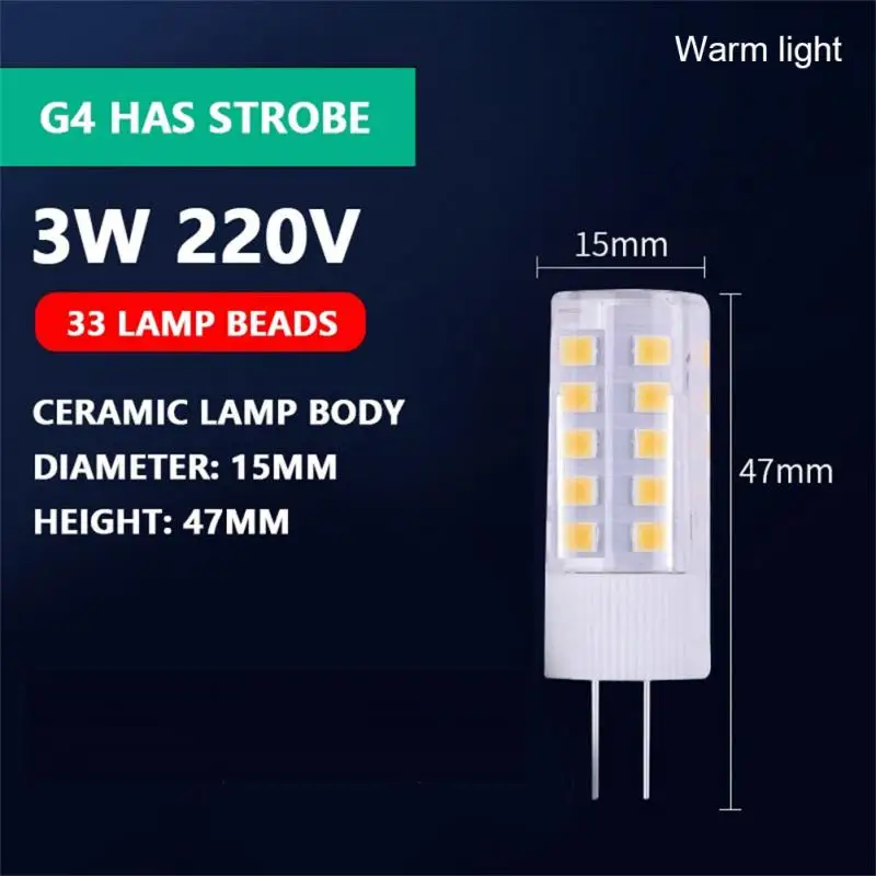 G4 3W 5W 9W 10W лампа AC DC 12V 220V светодиодный прожектор подвесной светильник замена галогенной лампы с мерцанием или без