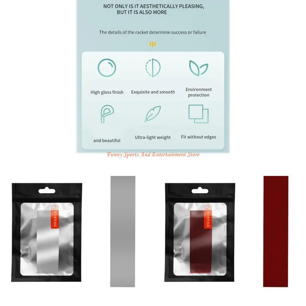 

C4DE Quick Application Pickleballs Paddles Guard TPU Materials Enhanced Durability Pickleballs Paddles Protector