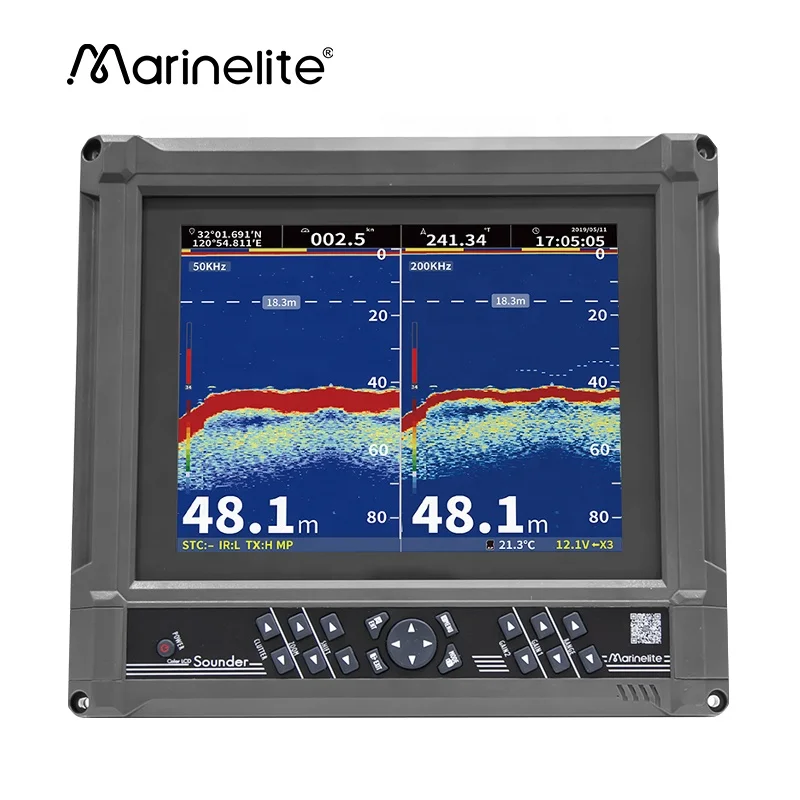Single Beam Depth Ship Echo Sounder Marine Sonar for Measuring Water Depth Marine Supplies Product