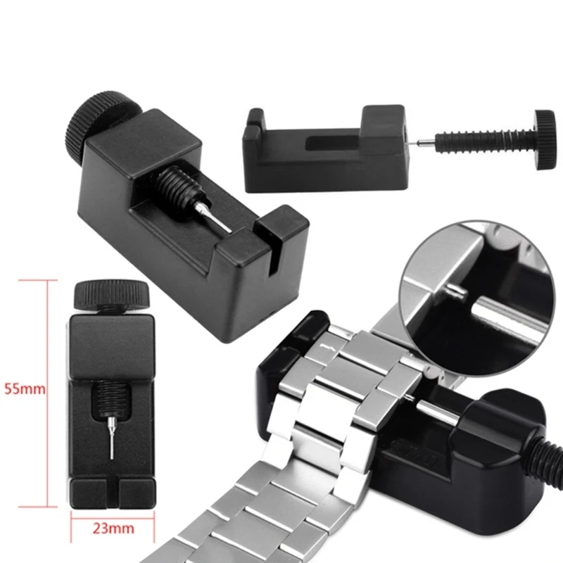 

ABS Watch Repair Tools Adjusting Watch Strap Band Bracelet Chain Link Pin Tool Remover for Watch Maker Remover Adjuster 448F