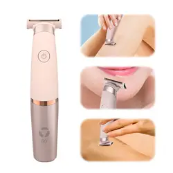 Women's Electric Shaver Lip and Armpit Hair Scraper Charge Leg Private USB Hair Trimmer Style F8U7