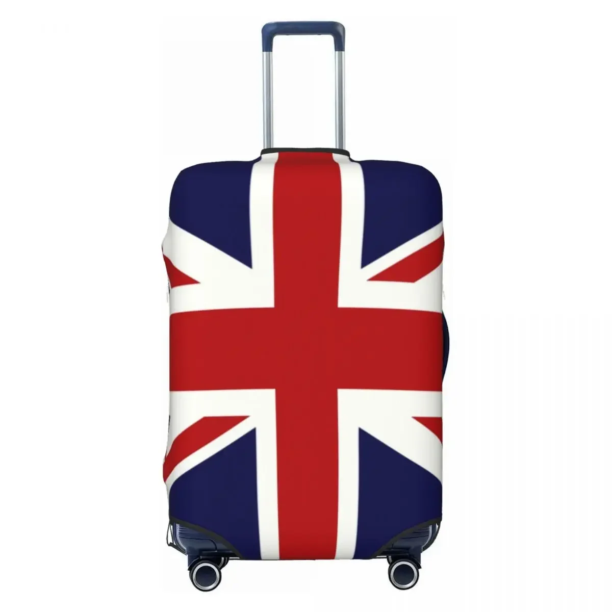 

Custom Union Jack Flag Of The UK Travel Luggage Cover Washable Suitcase Cover Protector Fit 18-32 Inch
