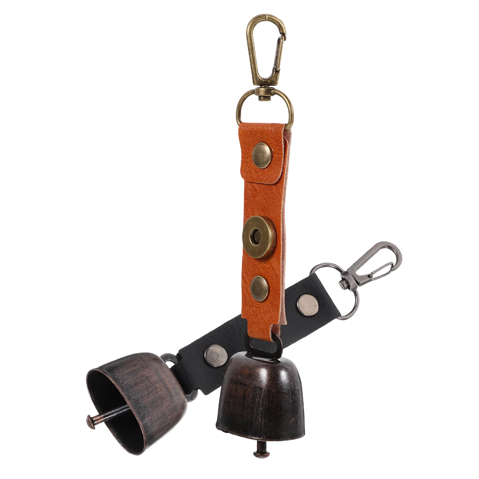 2 stücke Bär Kleine Laute Camping Glocke Für Wandern Klettern Radfahren Notfall Outdoor Reise Warnung Anti-Verloren Haustier Glocke vintage Hängen