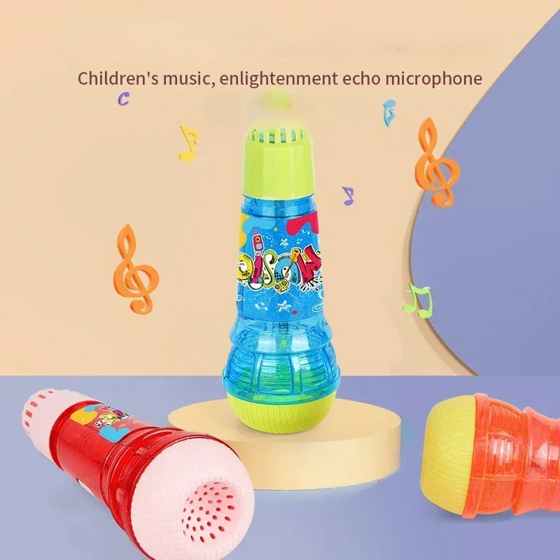 大 1 個子供歌うマイク早期教育物理啓蒙音楽おもちゃエコーマイク 24 センチメートルベビーアクセサリー