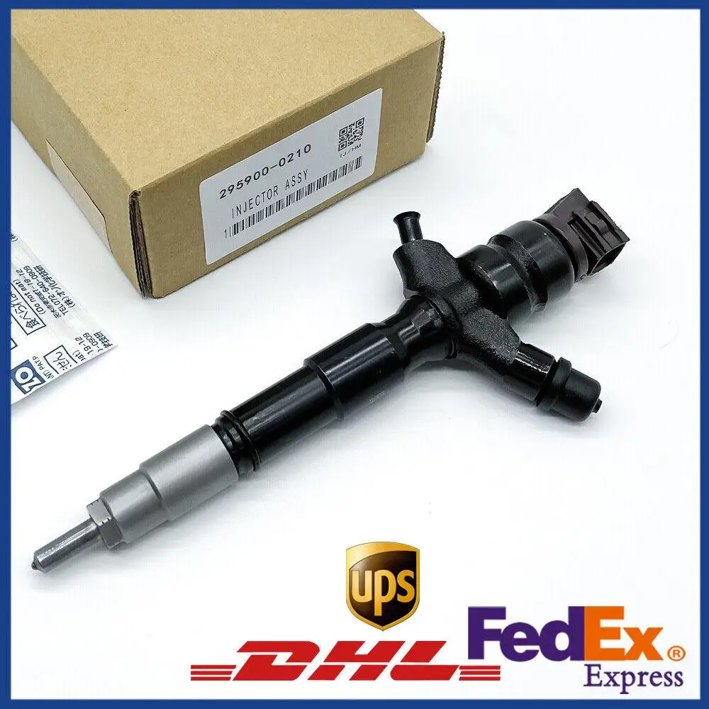 

295900-0210 23670-39450 Diesel Fuel Injector For Toyota Hilux Fortuner 2KD FTV EURO 5