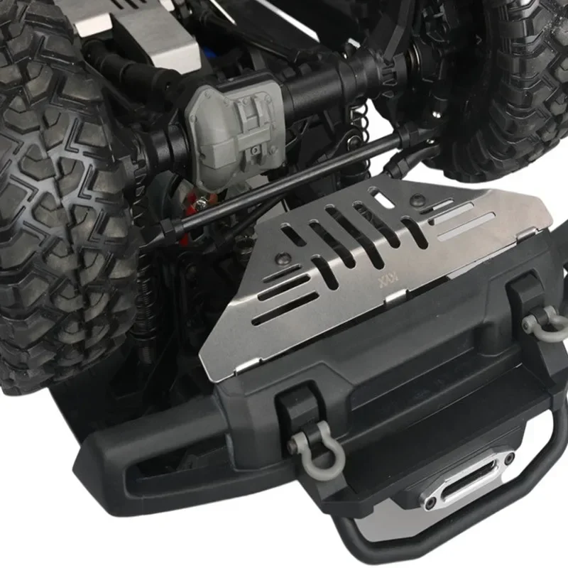 Front Guard Plate Stainless Steel Chassis Protective Board for Trxs  Bronco Trx-4