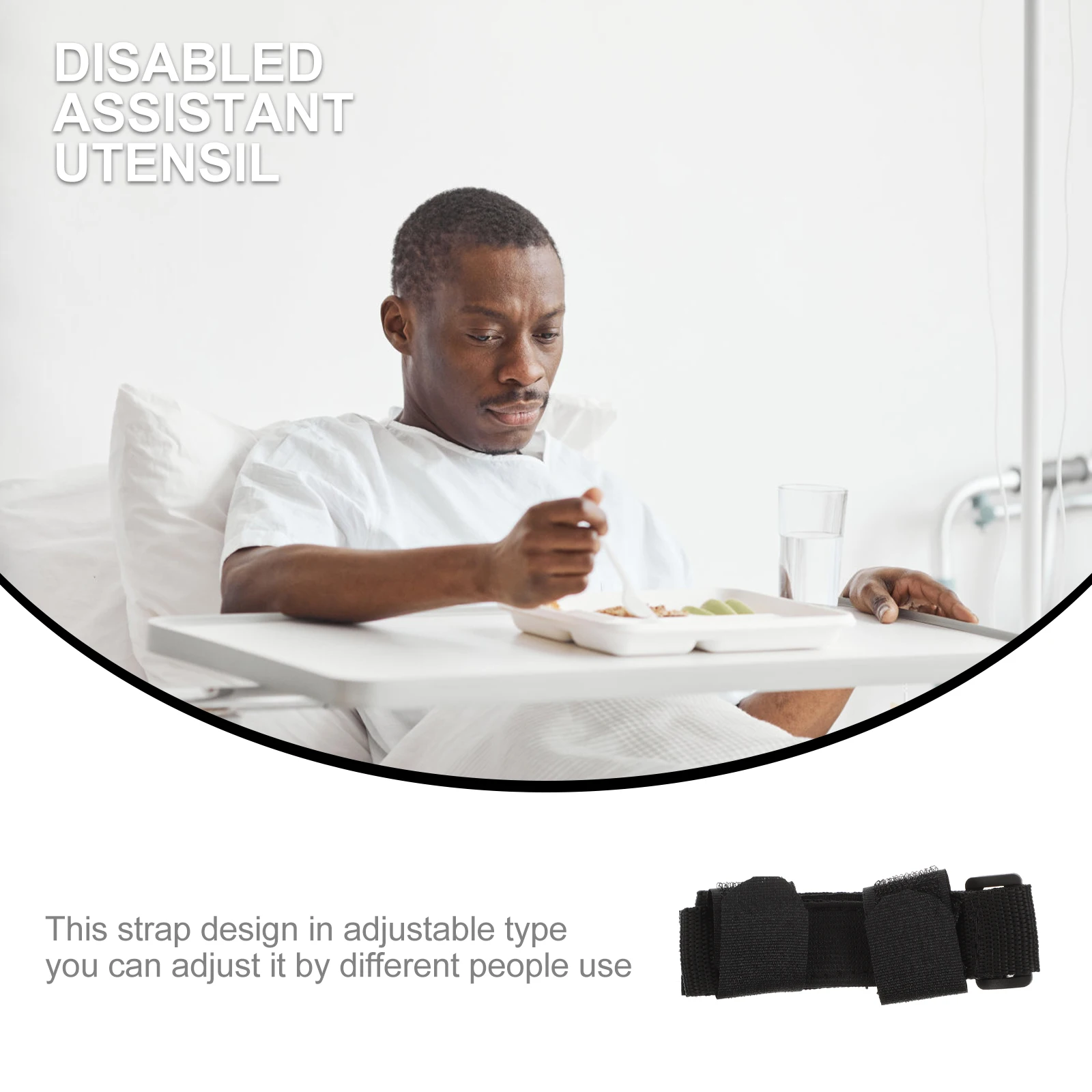 조절 가능한 스트랩 식사 보조 장갑 이미지