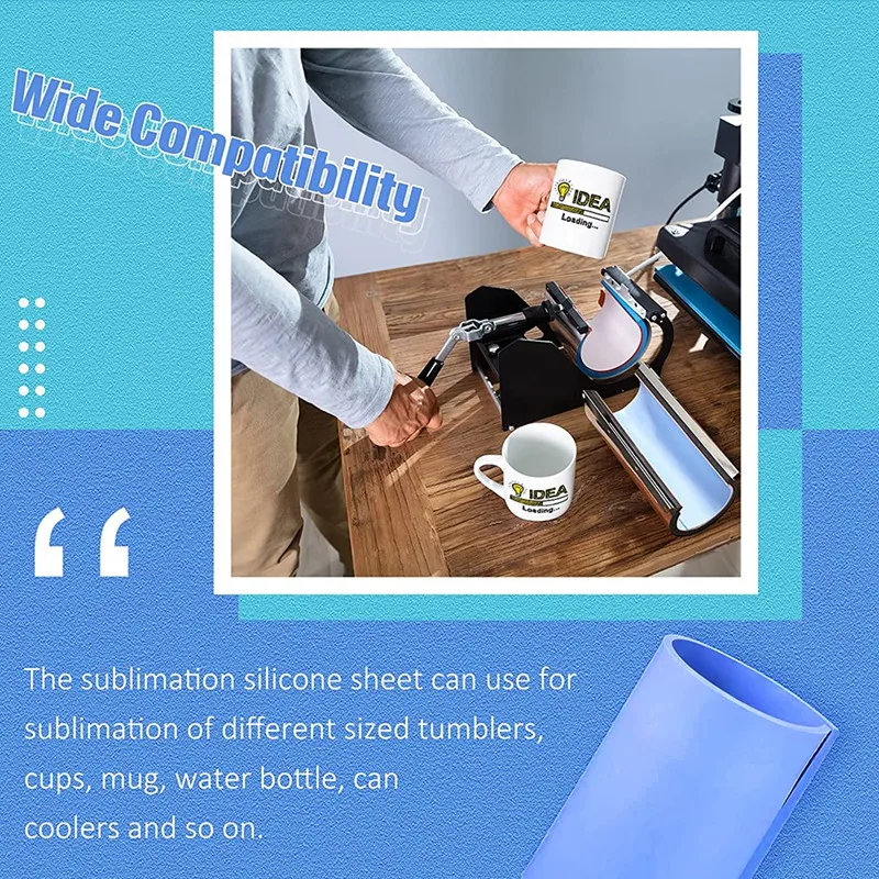3 Thăng Hoa Tumbler Bọc Silicone Tờ Có Cốc Báo Chí Kèm Phụ Kiện Và Cốc Báo Chí Thăng Hoa Máy